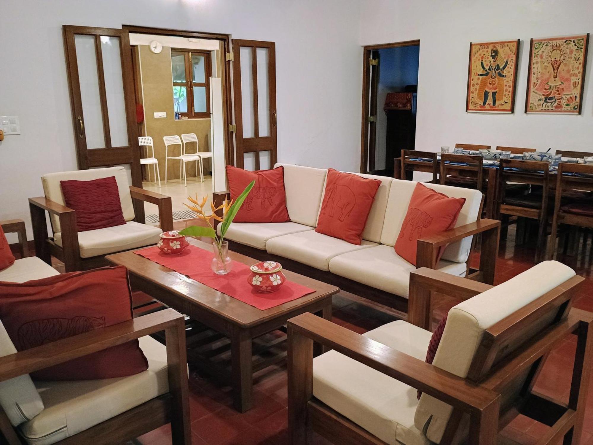 Banyan House - Luxurious 4 Bedroom Villa On One Acre, Near The Beach Nagaon  Zewnętrze zdjęcie